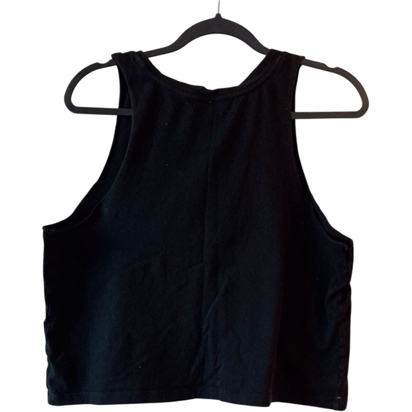 PINK Victoria's Secret Mesh V-Neck Crop Top Tank - Size Large - Picture 6 of 7